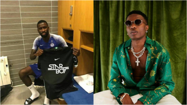 Real Madrid Star, Rudiger Declares Wizkid His Favourite Artiste